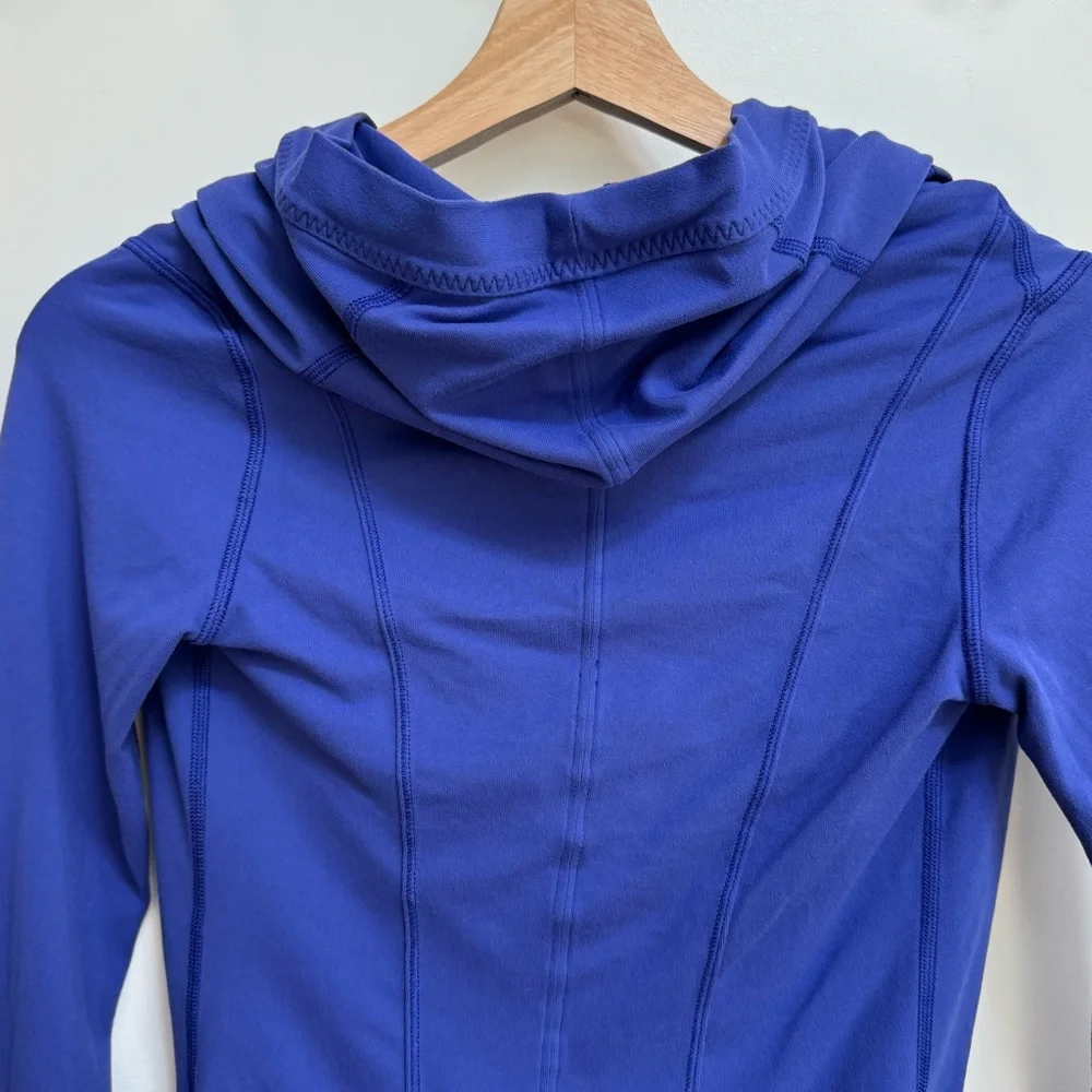 Ivivva‎ Lululemon Long Sleeve Wrap Top Thumb Holes Hoodie Girls Size 10